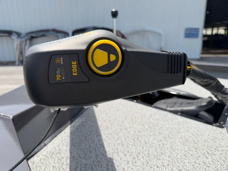Slide: The Image of Close-up of a 2024 G3 Sportsman 1810sc boat component. - 16