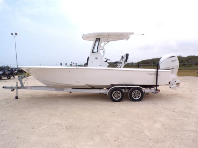 The Image of 2026 Tidewater 2500 Carolina Bay boat on trailer. - 1