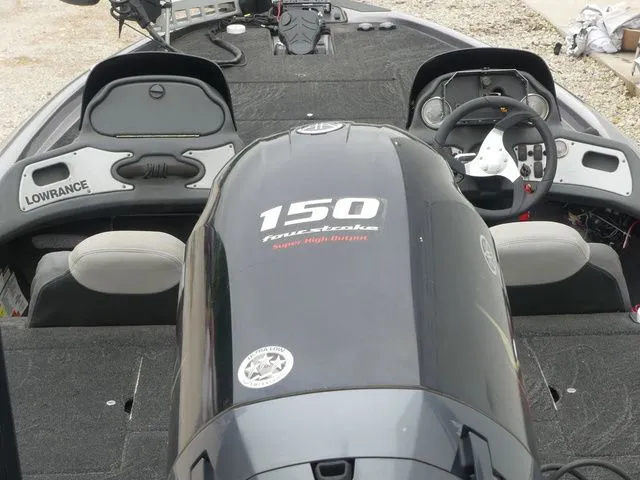 Slide: The Image of 2017 Skeeter TZX190 boat with 150 HP engine and Lowrance electronics. - 21