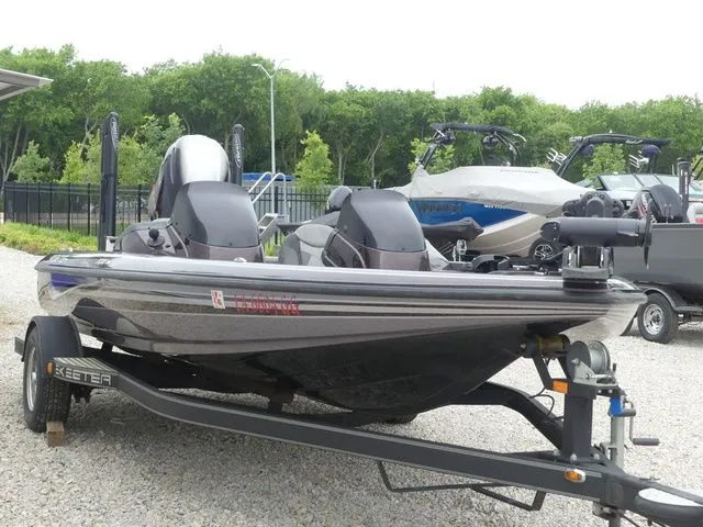 Slide: The Image of 2017 Skeeter TZX190 boat on trailer, ready for adventure. - 4