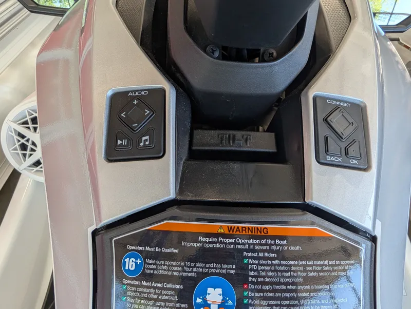 Slide: The Image of Yamaha GP1900A-CA 2026 control panel with audio and connect buttons. - 10