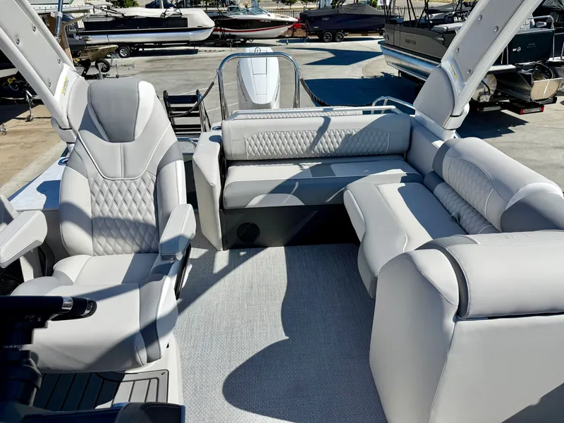 Slide: The Image of Luxurious interior of the 2026 Avalon Excalibur LTD Flex Lounge. - 11