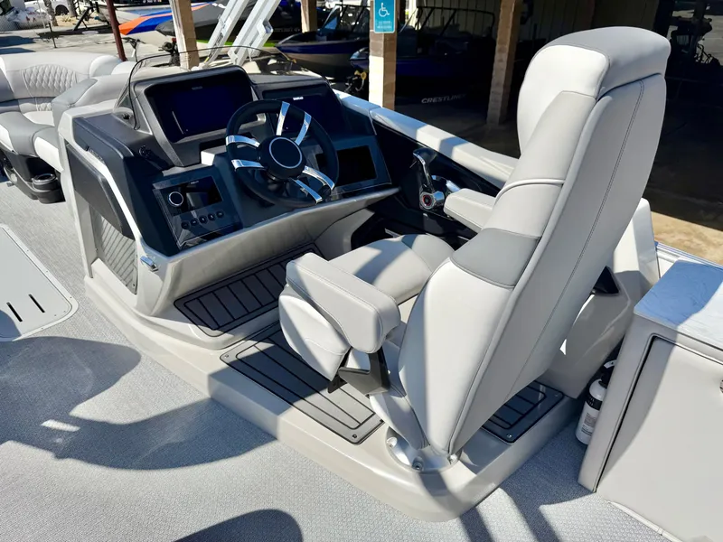 Slide: The Image of Luxurious helm of the 2026 Avalon Excalibur LTD Flex Lounge. - 18