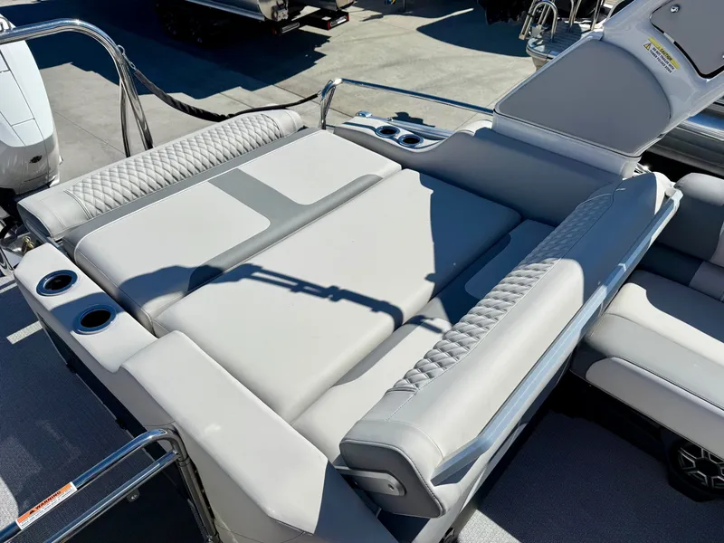Slide: The Image of Luxurious lounge seating in the 2026 Avalon Excalibur LTD Flex Lounge. - 8
