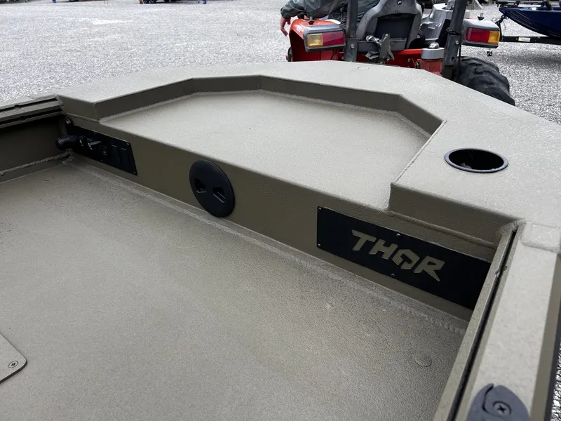 Slide: The Image of Thor Timber Hammer 60HP boat, detail view, year 2026. - 6