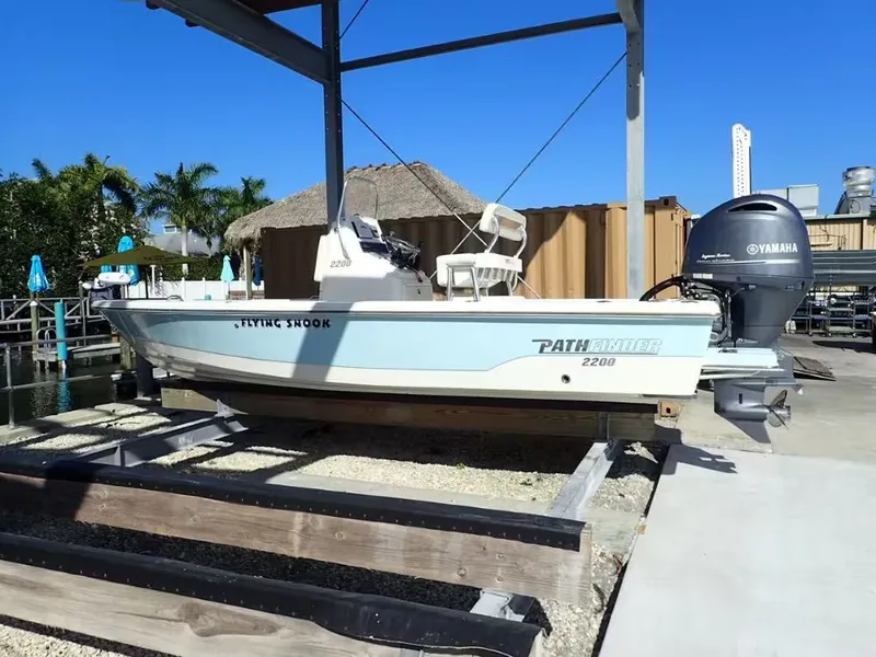 The Image of 2018 Pathfinder 2200 TRS boat with Yamaha engine, sale pending. - 1