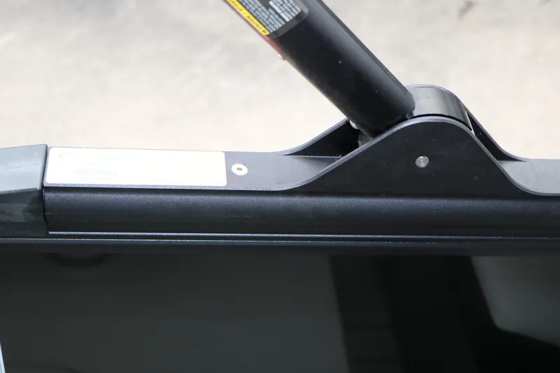 Slide: The Image of Close-up of Sylvan L3 RLZ Tri Toon 2026 boat component. - 32