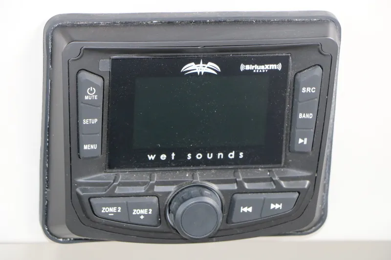 Slide: The Image of Sylvan L3 RLZ Tri Toon 2026 Wet Sounds control panel. - 36