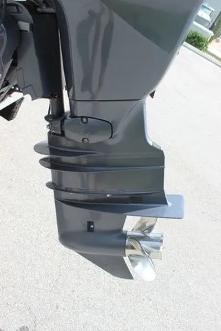 Slide: The Image of Outboard motor of a 2016 NauticStar 1810 boat. - 17