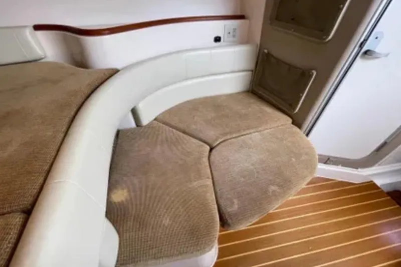 Slide: The Image of Interior seating area of a 2007 Grady-White Express 330 boat. - 37