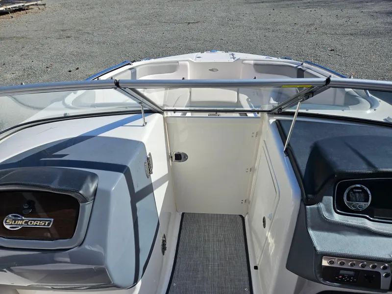 Slide: The Image of Interior view of 2020 Chaparral 230 Suncoast boat. - 10