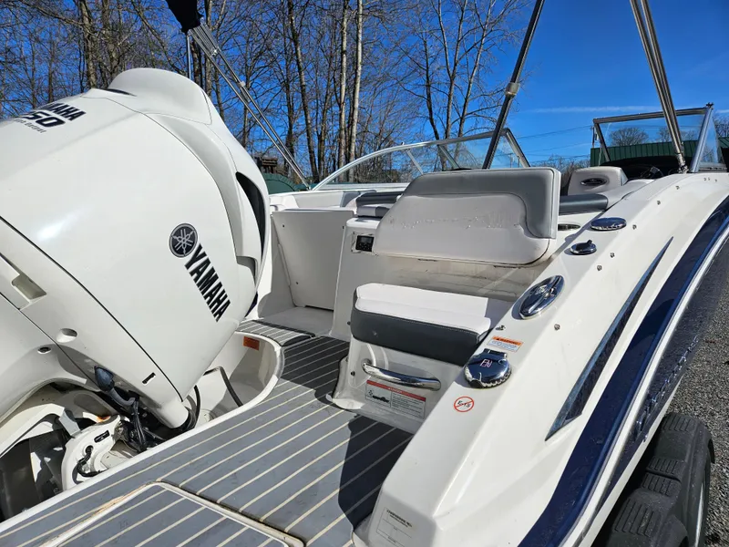 Slide: The Image of 2020 Chaparral 230 Suncoast with Yamaha engine, interior view. - 3