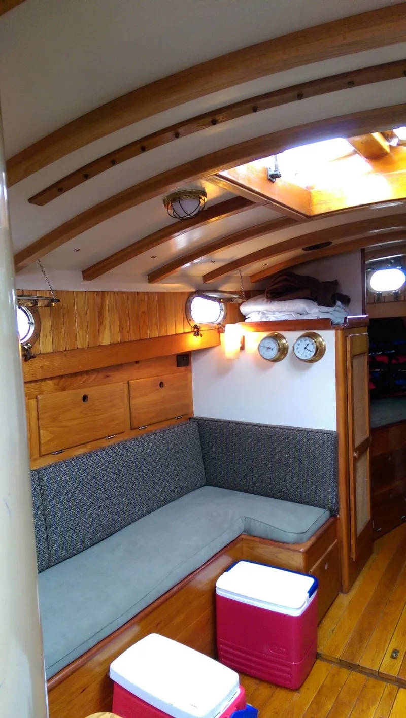 Slide: The Image of Interior of a 1980 Ted Brewer Lazy Jack yacht. - 12