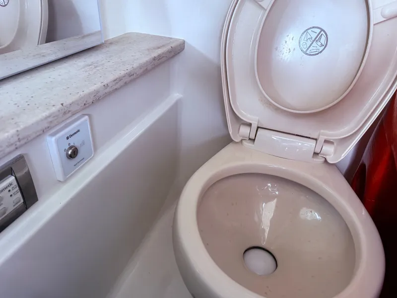 Slide: The Image of Toilet in 2016 Formula 310 BR boat. - 20