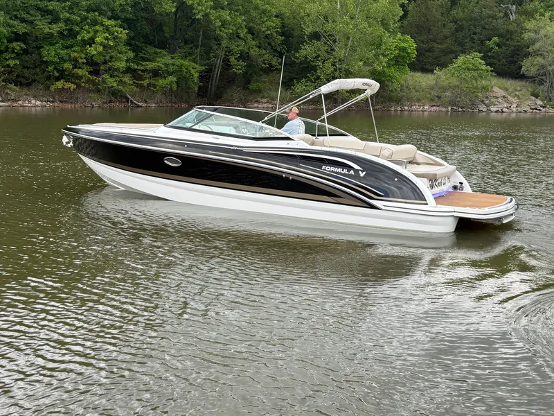 Slide: The Image of 2016 Formula 310 BR boat on a calm lake. - 36