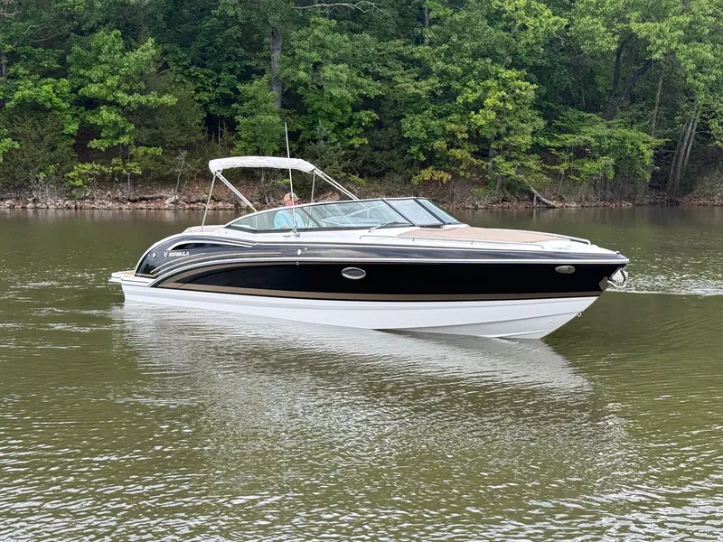 Slide: The Image of 2016 Formula 310 BR boat on a calm lake. - 40