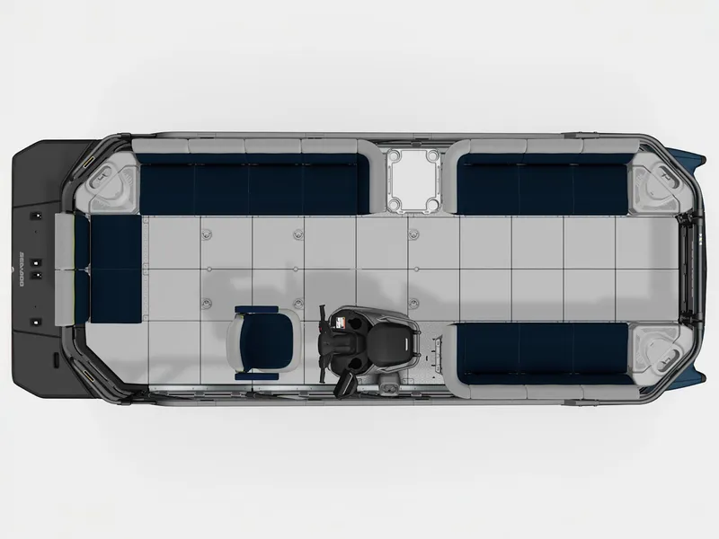 Slide: The Image of Top view of 2026 Sea-Doo Switch Cruise Limited 21. - 4