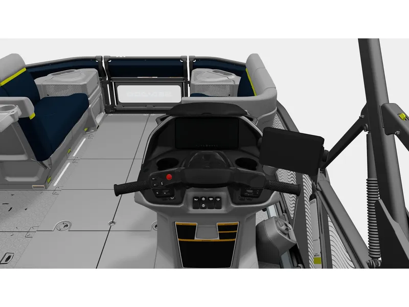 Slide: The Image of Interior view of Sea-Doo Switch Cruise Limited 18 - 300 HP, 2026 model. - 5