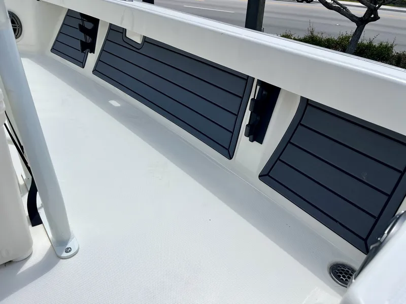 Slide: The Image of Interior view of 2026 Pathfinder 2200 TRS boat. - 24