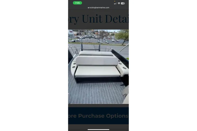 Slide: The Image of 2023 Premier Sunsation boat with spacious seating and sleek design. - 5