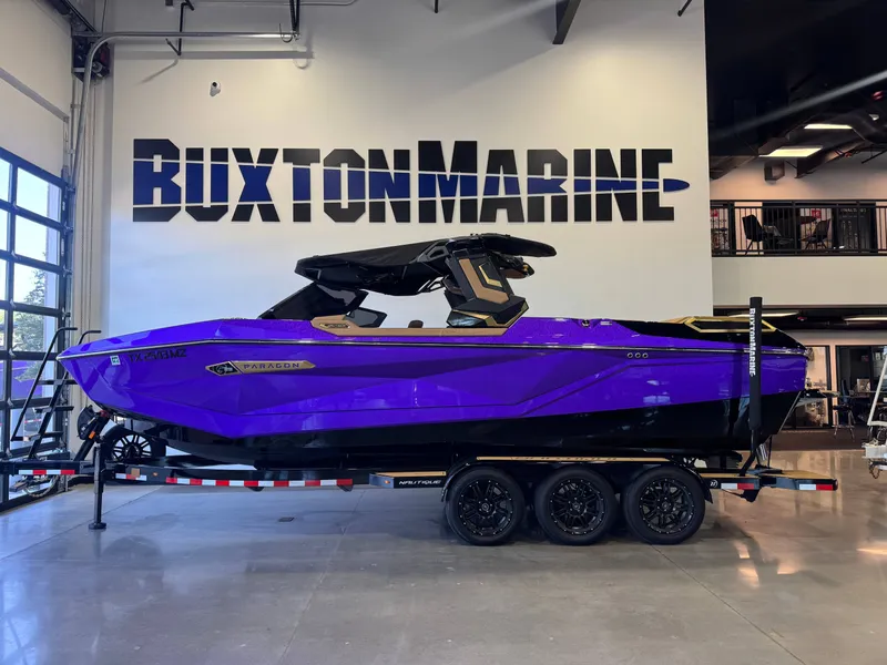 Slide: The Image of 2025 Nautique Super Air G25 Paragon boat at Buxton Marine. - 5