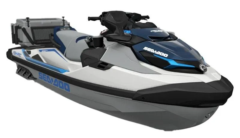 Slide: The Image of 2023 Sea-Doo FishPro Sport 170 jet ski with sound system. - 5