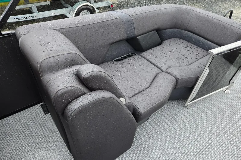 Slide: The Image of Wet seating area on 2026 Evotti 721QL boat, featuring modern design and comfort. - 22