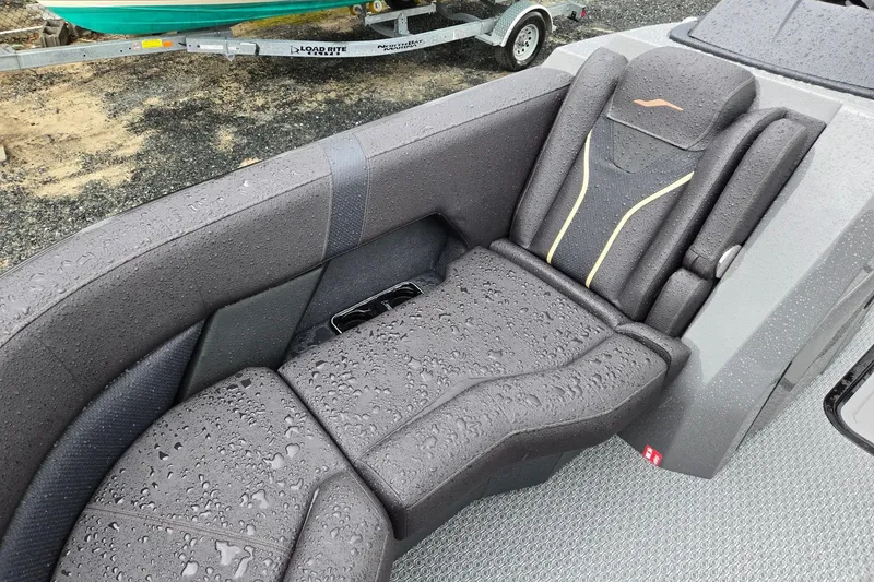 Slide: The Image of Wet seating area on 2026 Evotti 721QL boat, showcasing modern design and comfort. - 9