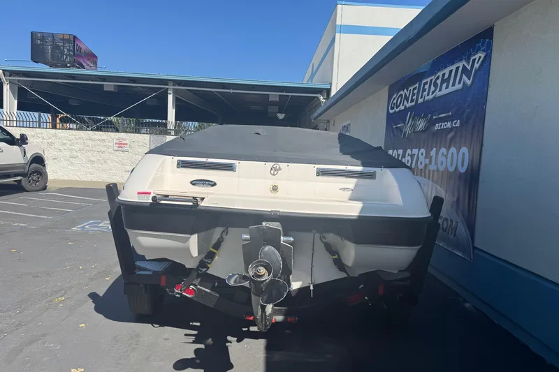 Slide: The Image of 2006 Ebbtide 190 SE boat parked at Gone Fishin' Marine dealership. - 6