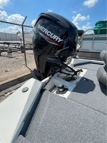 Slide: The Image of 2022 Tracker 175 TXM boat with Mercury outboard motor. - 6