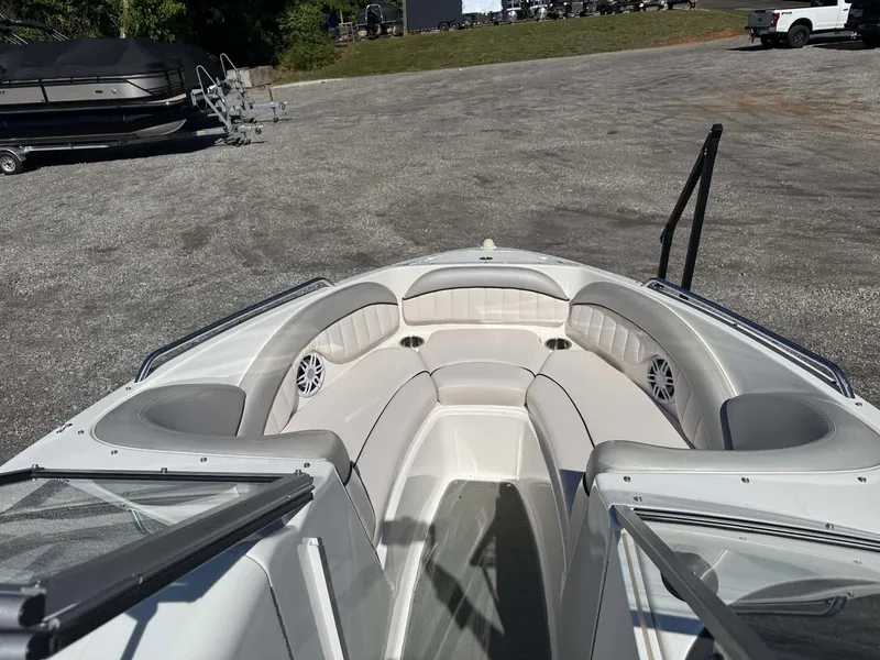 Slide: The Image of Interior view of a 2009 Yamaha SX 230 High Output boat. - 24