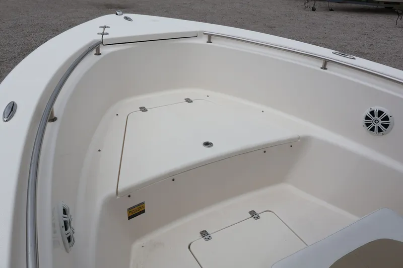 Slide: The Image of Interior view of 2020 Bulls Bay 230CC boat deck. - 20