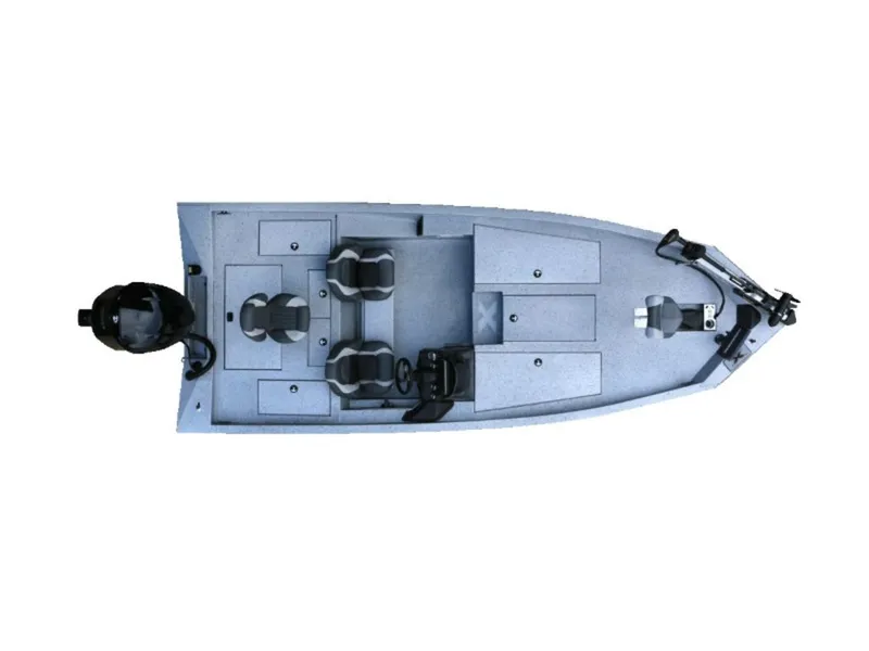 The Image of Top view of 2018 Xpress Boats X21 PRO fishing boat. - 1