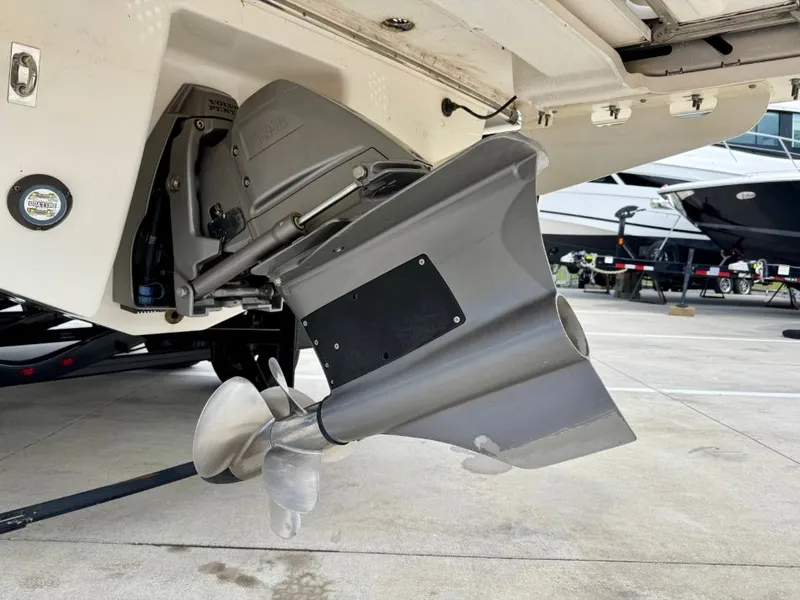 Slide: The Image of Chaparral 30 Surf 2021 boat drive and propeller close-up. - 42