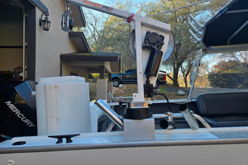 Slide: The Image of 2021 Alumaweld Intruder Outboard 20 boat with Mercury engine and Pacific Pro equipment. - 22