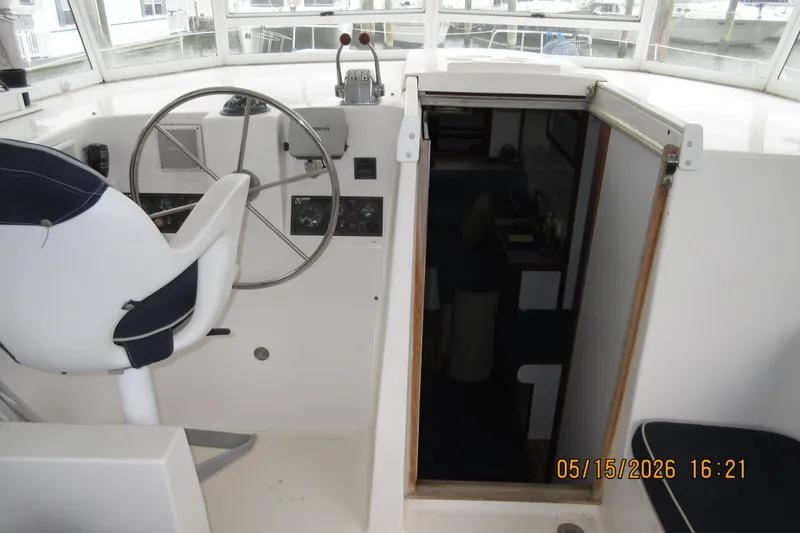 Slide: The Image of Companionway to below deck - 7