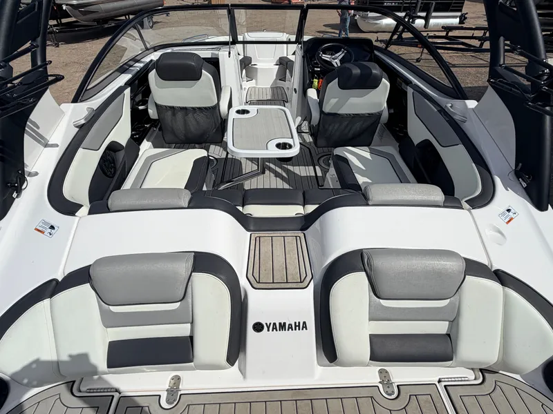Slide: The Image of Interior of 2020 Yamaha 212S Jet Boat with comfortable seating. - 42