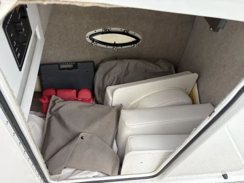 Slide: The Image of Storage compartment in 2004 Formula 280 Bow Rider boat. - 13