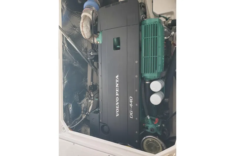 Slide: The Image of Volvo Penta D6-440 engine in 2024 Cutwater C-30 CB boat. - 35