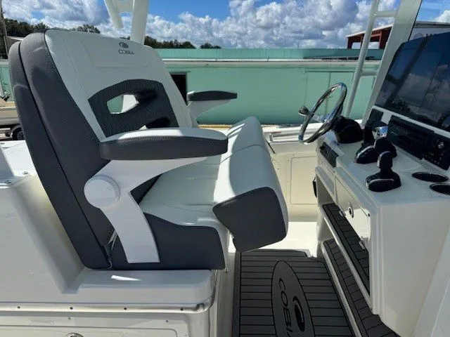 Slide: The Image of Interior view of 2026 Cobia 305 Center Console boat. - 37