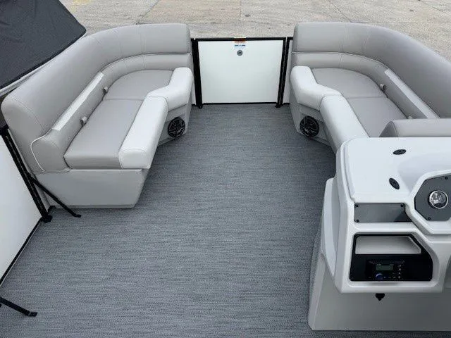 Slide: The Image of Interior of Sweetwater Xperience 2026 Experience 2286 SFLX pontoon boat. - 16