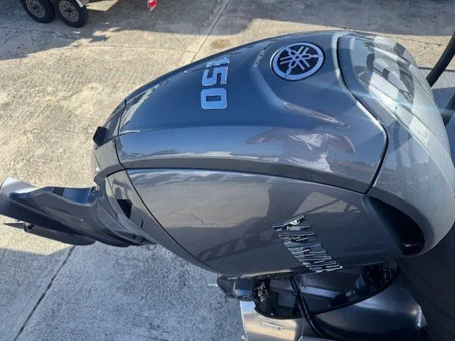 Slide: The Image of Yamaha 150 outboard motor on Sweetwater 2286CP, year 2026. - 47