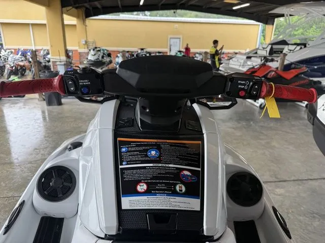 Slide: The Image of 2022 Yamaha WaveRunner VX Limited HO cockpit view in a showroom. - 14