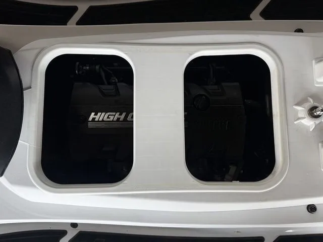 Slide: The Image of Engine compartment of 2022 Yamaha WaveRunner VX Limited HO. - 20