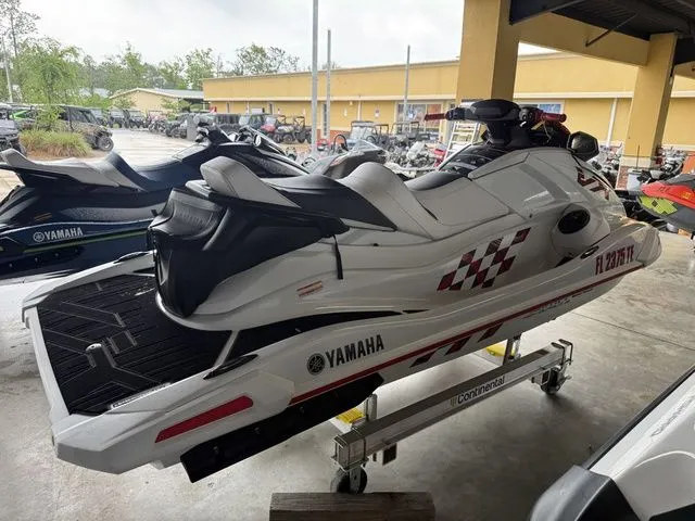 Slide: The Image of 2022 Yamaha WaveRunner VX Limited HO on trailer in warehouse. - 6