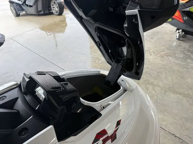 Slide: The Image of 2022 Yamaha WaveRunner VX Limited HO with open storage compartment. - 9