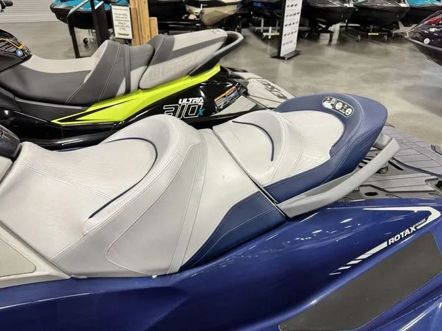 Slide: The Image of 2024 Sea-Doo GTX jet ski with luxurious seat design. - 9
