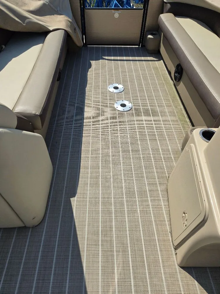 Slide: The Image of Interior of a 2019 Godfrey Sweetwater 2386 Coastal Tritoon. - 12