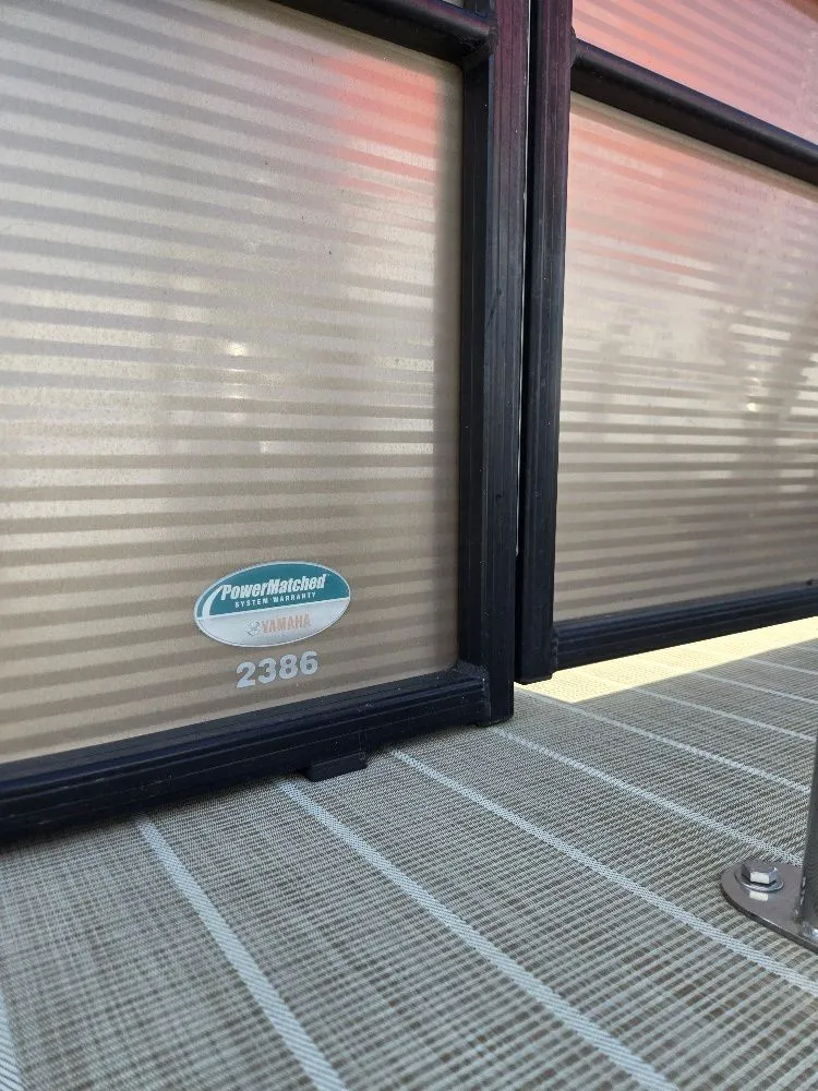 Slide: The Image of Close-up of 2019 Godfrey Sweetwater 2386 Coastal Tritoon. - 28