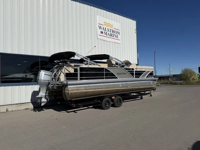 Slide: The Image of 2014 Godfrey Aqua Patio CB 240 pontoon boat at Walstrom Marine. - 1